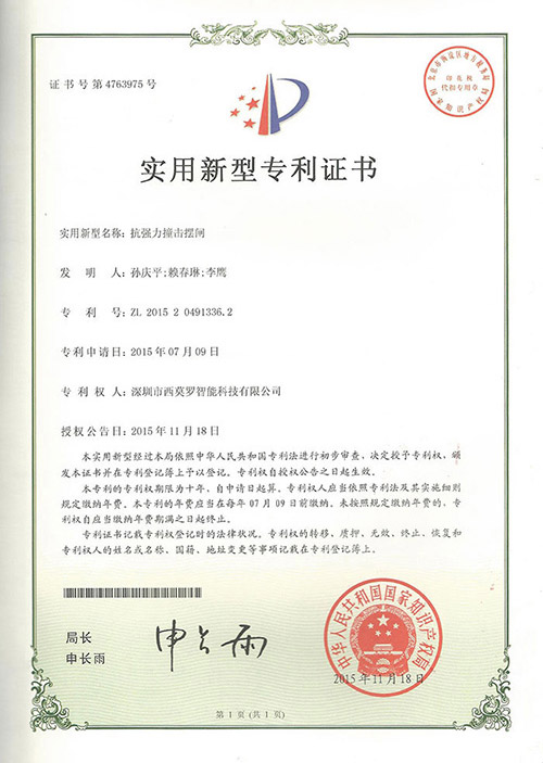 Strong Impact Resistant Swing Gate